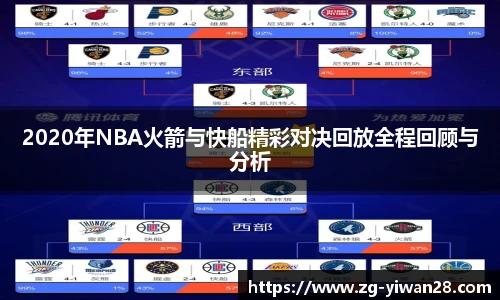 2020年NBA火箭与快船精彩对决回放全程回顾与分析